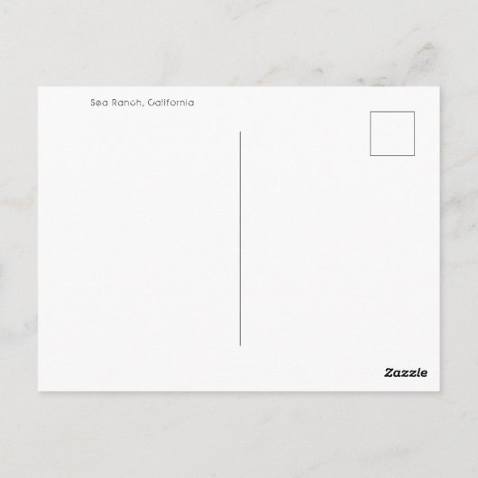 Anzeigen Postkarte (Rückseite)