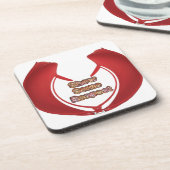 Anzeigen von Respektsgrafik Getränkeuntersetzer (Linke Seite)