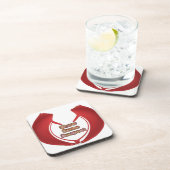 Anzeigen von Respektsgrafik Getränkeuntersetzer (Rechte Seite)