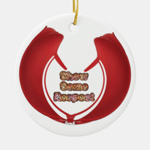 Anzeigen von Respektsgrafik Keramikornament