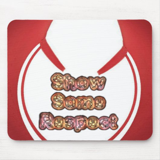 Anzeigen von Respektsgrafik Mousepad (Vorne)