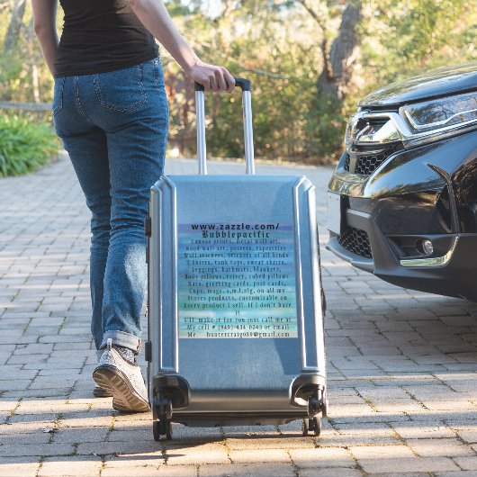 Anzeigenaufkleber Aufkleber (Koffer Insitu)