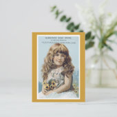 Anzeigenetikett-Sunnyside Showshop Viktorianische  Postkarte (Stehend Vorderseite)