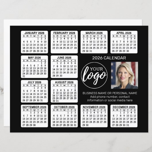 Anzeigenkalender auf Papier (Vorne/Hinten)