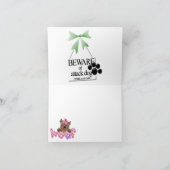 Anzeigenkarte Feiertagskarte (Innenseite)