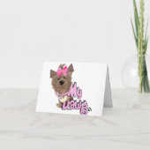 Anzeigenkarte Feiertagskarte (Rückseite)