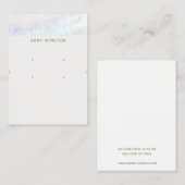 Anzeiger für die zweite Wand an Wand Visitenkarte (Vorne/Hinten)