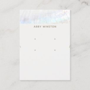 Anzeiger für die zweite Wand an Wand Visitenkarte