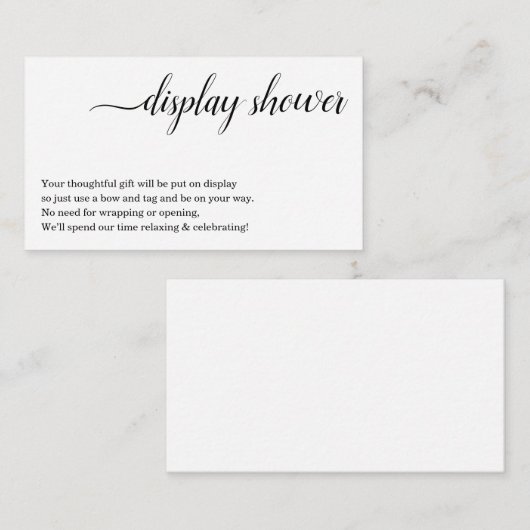 Anzeigeraumanlage zur Einladung (Vorne/Hinten)