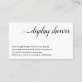 Anzeigeraumanlage zur Einladung (Vorderseite)