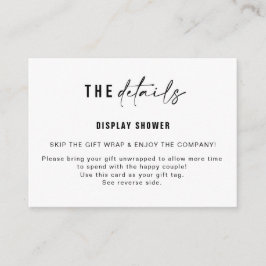 Anzeigeraumanzeige für Duschbänke und Geschenktipp Begleitkarte