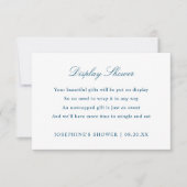 Anzeigetafel für benutzerdefinierte Farben RSVP Karte (Vorderseite)