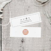 Anzeigetafel für benutzerdefinierte Logo-Ohrringe