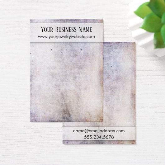 Anzeigetafel für den neutralen Grunge-Ohrring (Schreibtisch)