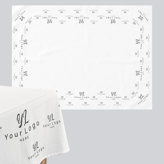 Anzeigetafel für die Ausstellung "White Custom Bus Tischdecke