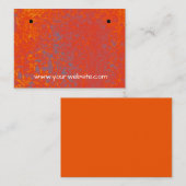 Anzeigetafel für Feuermelder Visitenkarte (Vorne/Hinten)