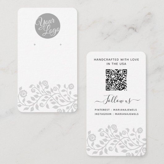 Anzeigetafeln für benutzerdefinierte Logos und QR- Visitenkarte (Vorne/Hinten)