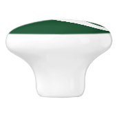 Anziehen der Keramik mit pakistanischer Flagge Keramikknauf (Seitenansicht)