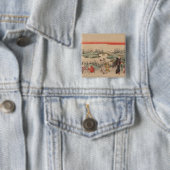Anziehende Leuchtkäfer (Farbholzschnitt) Button (Beispiel)