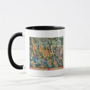 Anziehende Schlangen in Indien unter Verwendung Tasse