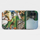 Anziehender Zuhause-Laufball Case-Mate iPhone Hülle (Rückseite (Horizontal))