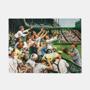 Anziehender Zuhause-Laufball Fußmatte