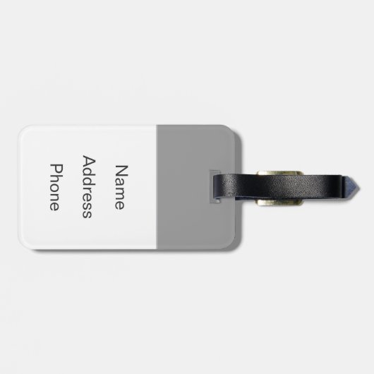 Anziehender Zuhause-Laufball Gepäckanhänger (Rückseite horizontal)