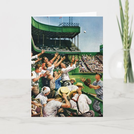 Anziehender Zuhause-Laufball Karte (Vorderseite)