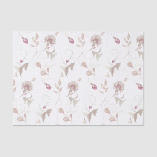 Anziehungsflachpapier Seidenpapier (Vorderseite)