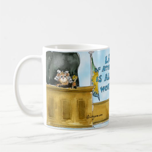 Anziehungsgesetz, immer funktionierende Tasse (Links)