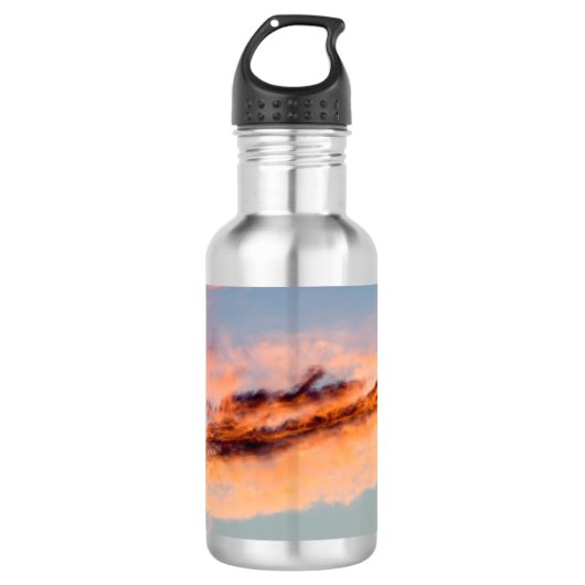 Anziehungskraft Edelstahlflasche (Vorderseite)