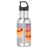 Anziehungskraft Edelstahlflasche (Rückseite)