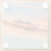 Anziehungskraft Glasuntersetzer (Rückseite)