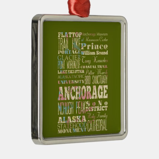 Anziehungskräfte u. berühmte Orte des Anchorages, Silbernes Ornament (Rechts)