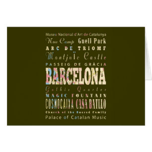 Anziehungskräfte u. berühmte Orte von Barcelona,