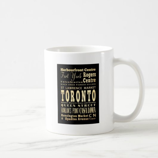 Anziehungskräfte u. berühmte Orte von Toronto, Kaffeetasse (Rechts)