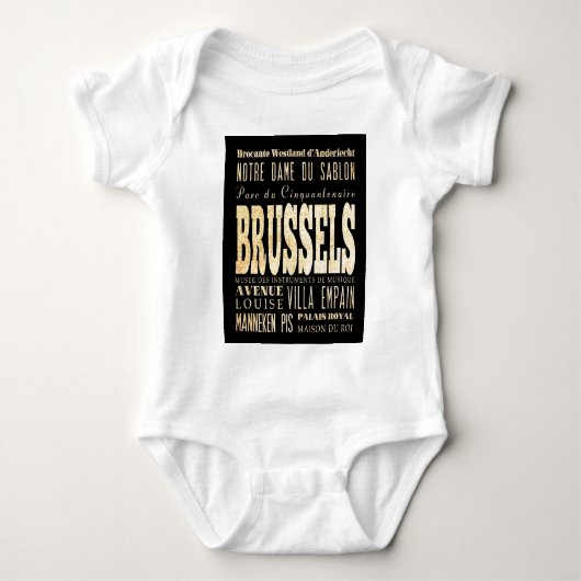 Anziehungskräfte und berühmte Orte von Brüssel, Baby Strampler (Vorderseite)