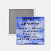 ANZIEHUNGSRECHT I MAGNET (Vorderseite/Rückseite)