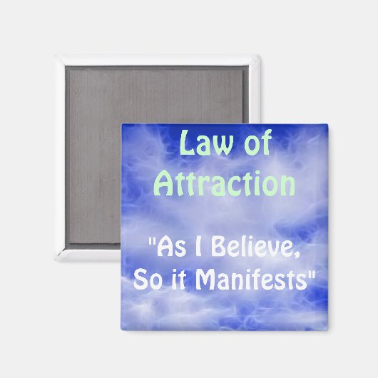 ANZIEHUNGSRECHT I MAGNET (Vorderseite/Rückseite)