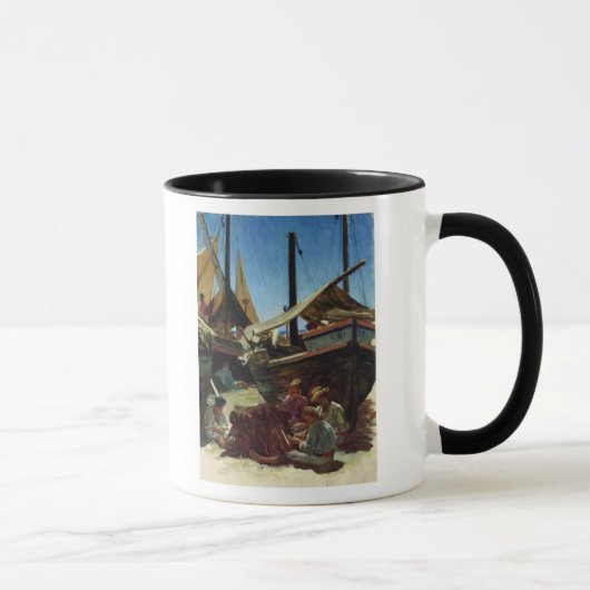 Anzio, der Hafen Tasse (Rechts)