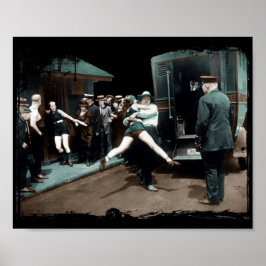 Anzug Baden Festnahmen USA Poster