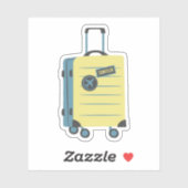 Anzug-Case-Gepäckaufkleber Aufkleber (Blatt)