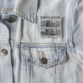 Anzug der Herzen, die das 'Popish Plot Button (Beispiel)