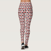 Anzug der Karte Design Multifunktionsdrucker-Leggi Leggings (Rückseite)