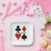 Anzug der Karte erstellen Entwerfen von Tellern Pappteller (Party)