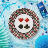 Anzug der Kartenabdeckung Pappteller (Party)