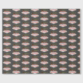 Anzug der Las Vegas Honeymoon Card Geschenkpapier (Flach)