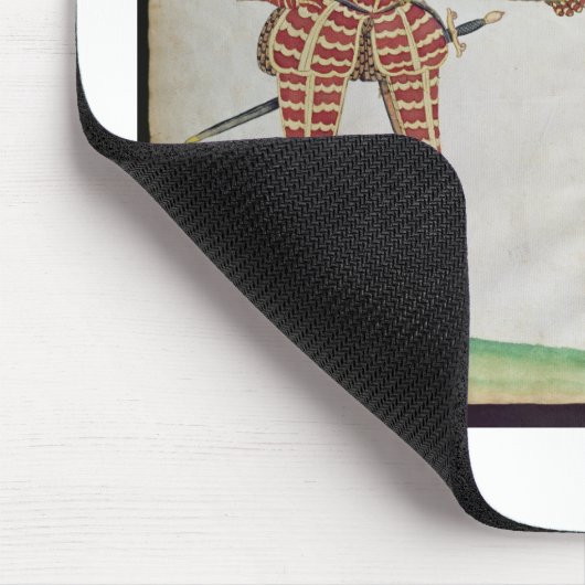 Anzug der Rüstung für den Herzog von Worcester, Mousepad (Ecke)