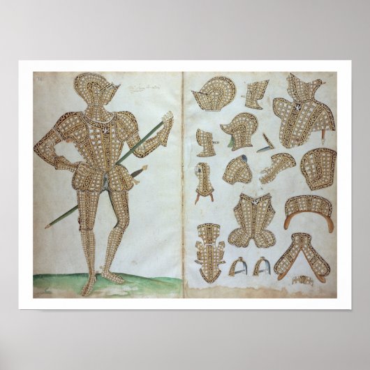Anzug der Rüstung für Sir Henry Lee von "An Elizab Poster (Vorne)