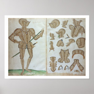 Anzug der Rüstung für Sir Henry Lee, von 'einem Poster